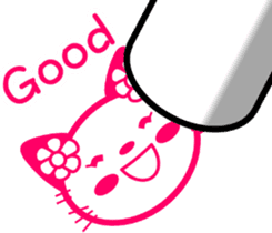 Good friend! Lara & Bubu2[English] sticker #7087480