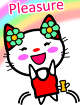 Good friend! Lara & Bubu2[English] sticker #7087495