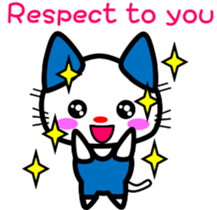 Good friend! Lara & Bubu2[English] sticker #7087506