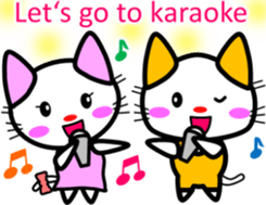 Good friend! Lara & Bubu2[English] sticker #7087510