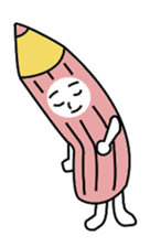 a colored pencil sticker #7087610