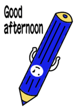 a colored pencil sticker #7087631