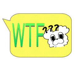 Internet slang of English(Meloo&Nero) sticker #7088242