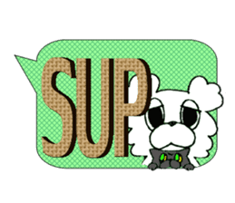 Internet slang of English(Meloo&Nero) sticker #7088251