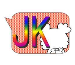 Internet slang of English(Meloo&Nero) sticker #7088259