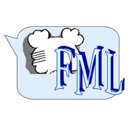 Internet slang of English(Meloo&Nero) sticker #7088260