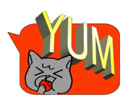 Internet slang of English(Meloo&Nero) sticker #7088265