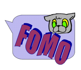 Internet slang of English(Meloo&Nero) sticker #7088272