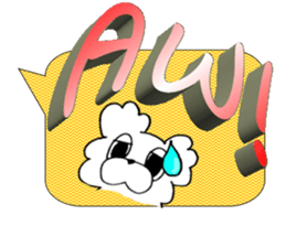 Internet slang of English(Meloo&Nero) sticker #7088274