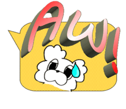 Internet slang of English(Meloo&Nero) sticker #7088274