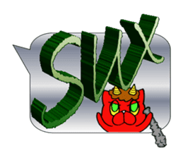 Internet slang of English(Meloo&Nero) sticker #7088279