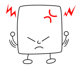 paper customers and old man sticker #7088731