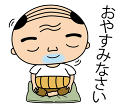 paper customers and old man sticker #7088739