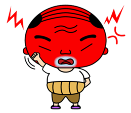 paper customers and old man sticker #7088749