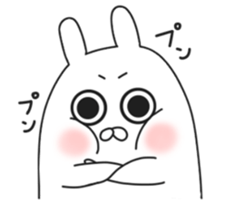 ordinary rabbit. sticker #7088937