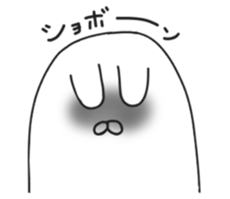 ordinary rabbit. sticker #7088947