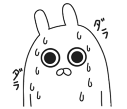 ordinary rabbit. sticker #7088957