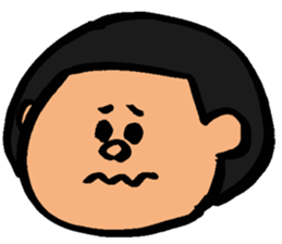 A Little Boy  Sticker sticker #7089202