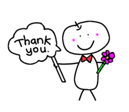 White cat and White fruit from Okinawa. sticker #7089513