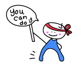 White cat and White fruit from Okinawa. sticker #7089515