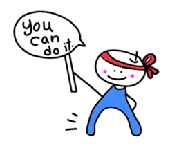 White cat and White fruit from Okinawa. sticker #7089515