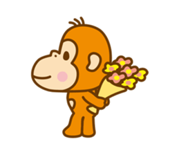 Orangutan "colon-chan" ver.2 sticker #7089521