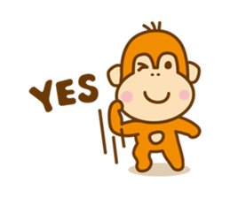 Orangutan "colon-chan" ver.2 sticker #7089523