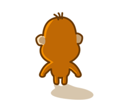 Orangutan "colon-chan" ver.2 sticker #7089524