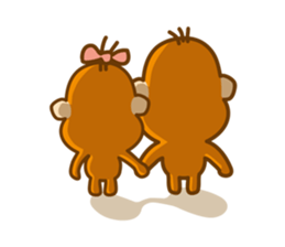 Orangutan "colon-chan" ver.2 sticker #7089525