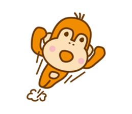 Orangutan "colon-chan" ver.2 sticker #7089535