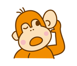 Orangutan "colon-chan" ver.2 sticker #7089538