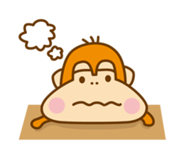 Orangutan "colon-chan" ver.2 sticker #7089540