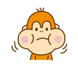 Orangutan "colon-chan" ver.2 sticker #7089541
