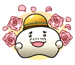 Working Marshmallow Daddy sticker #7089681