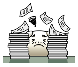 Working Marshmallow Daddy sticker #7089697