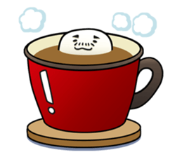 Working Marshmallow Daddy sticker #7089715