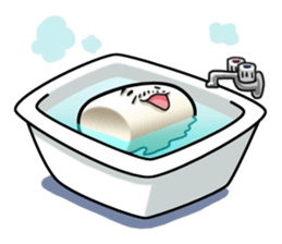 Working Marshmallow Daddy sticker #7089719