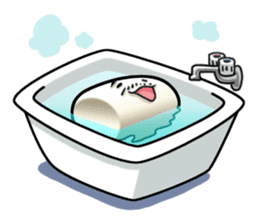 Working Marshmallow Daddy sticker #7089719