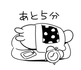 mokyu mokyu rabbit 2 sticker #7089844