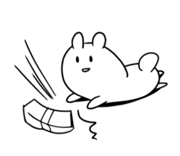 mokyu mokyu rabbit 2 sticker #7089854