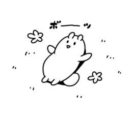 mokyu mokyu rabbit 2 sticker #7089855