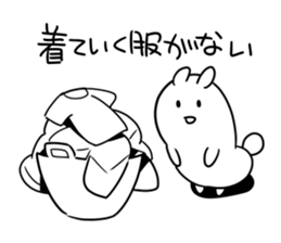 mokyu mokyu rabbit 2 sticker #7089873