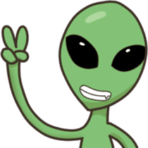 Max The Alien sticker #7089880