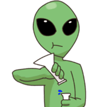 Max The Alien sticker #7089885