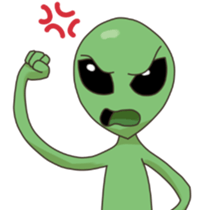 Max The Alien sticker #7089887