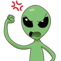 Max The Alien sticker #7089887