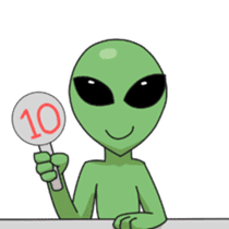 Max The Alien sticker #7089890