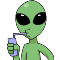 Max The Alien sticker #7089893