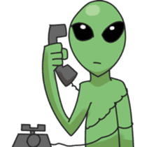 Max The Alien sticker #7089903
