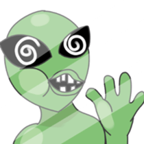 Max The Alien sticker #7089908